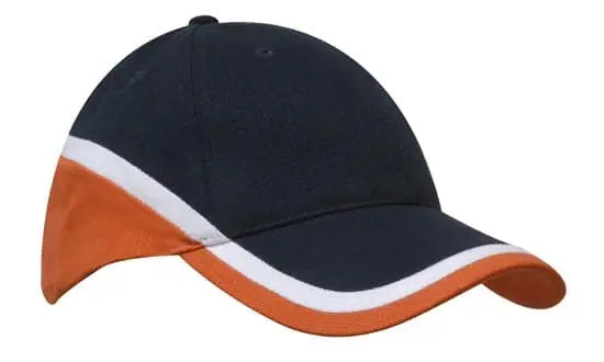Headwear Tri-coloured Bhc Cap X12 - 4026 Metro Workwear.